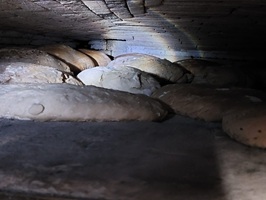 Verschiedenes Brot im Holzofen
